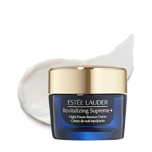 Estée Lauder Revitalizing Supreme+ Night Power Bounce Cream | Face Moisturizer with Peptides | Firms, Lifts & Plumps Skin
