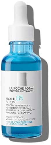 La Roche-Posay Hyalu B5 Suractivated Hyaluronic Acid Serum for Face, Vitamin B5 + Hyaluronic Acid + Glycerin, Hydrating Serum Visibly Plumps Skin, Sensitive Skin Safe, Anti Aging, Oil-Free