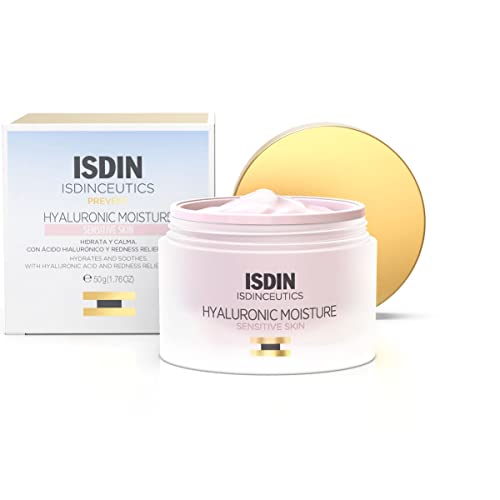 ISDIN Isdinceutics Hyaluronic Moisture Sensitive Skin Moisturizer, 1.76 oz