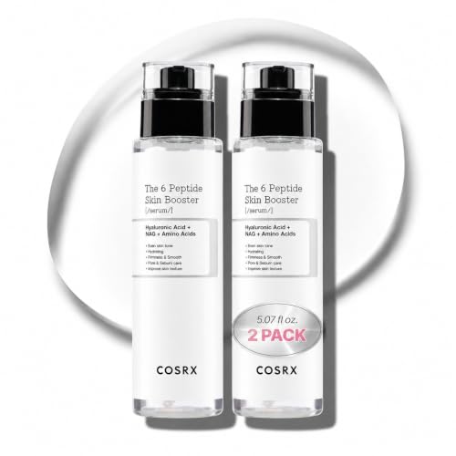 COSRX 6X Peptide Collagen Skin Booster Toner Serum 2 Pack for Dull Skin
