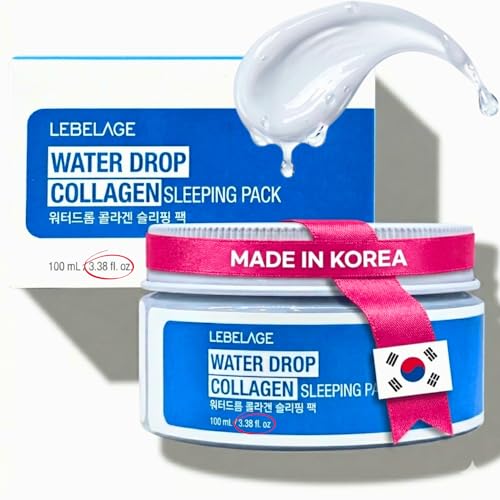 LEBELAGE Collagen Korean Face Cream for Women | Overnight Hydrating Facial Moisturizer for Sensitive Dry Skin | Moisture Barrier Cream, Firming Wrinkle Care, Glass Skin | Hyaluronic Acid | 3.38 fl oz