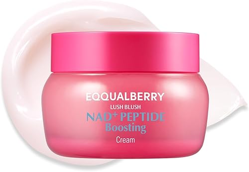 EQQUALBERRY NAD+ Peptide Boosting Cream – NAD+ 5% & 13 Peptides Anti-A — Real-world performance testing in action