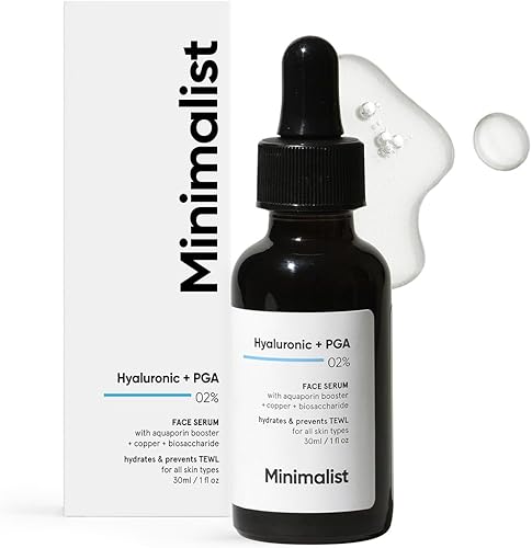 Minimalist Hyaluronic Acid Serum for Multi Depth Hydration, Glow & Les — Our recommended configuration for best results
