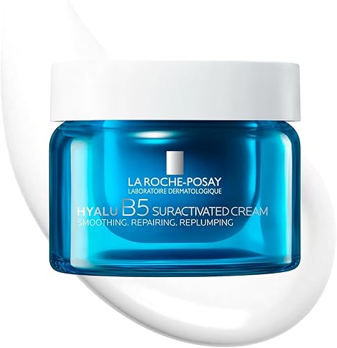 La Roche-Posay Hyalu B5 Suractivated Anti-Aging Face & Neck Cream, Fir — Our hands-on testing setup for sisley sisleya l'integral 