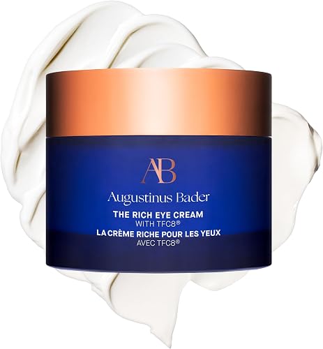Augustinus Bader The Rich Eye Cream – Luxury Anti-Aging Eye Treatment – Intensively Hydrates, Firms & Smooths Fine Lines – Reduces Puffiness & Brightens Under-Eye – 15 ml / 0.5 fl oz