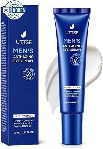 Men’s Anti Aging Eye Cream: With Caffeine, Retinol and Peptides – Eye — Our recommended pick for most buyers