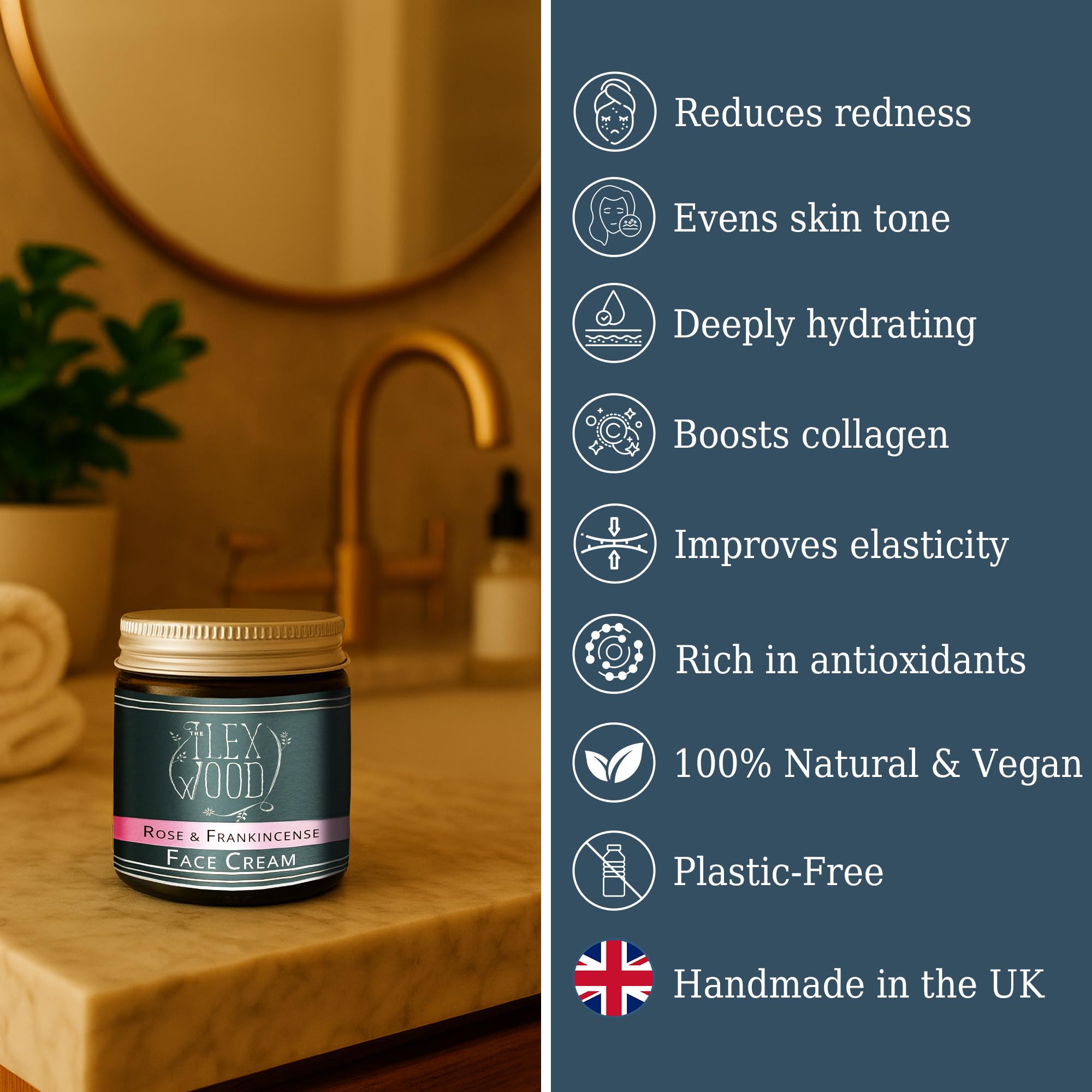 The Ilex Wood - Rose and Frankincense Face Cream - 100% Natural, Vegan — Side-by-side comparison of top picks in this category