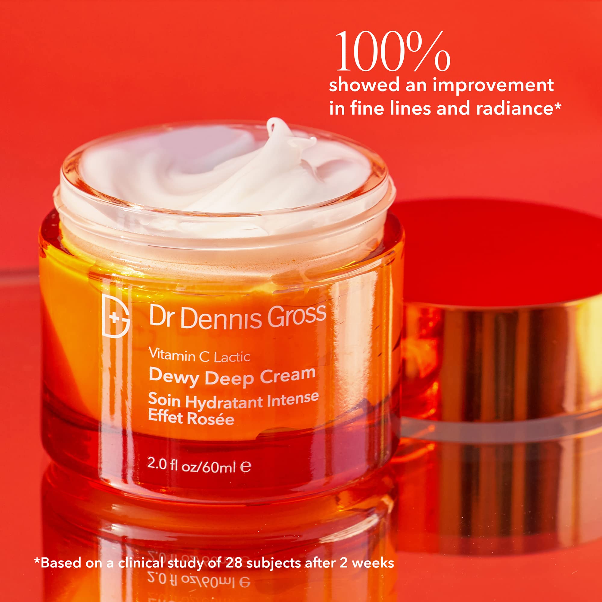 Dr Dennis Gross Vitamin C Lactic Dewy Deep Cream: Ultra-Rich, Replenis — Build quality and design details up close